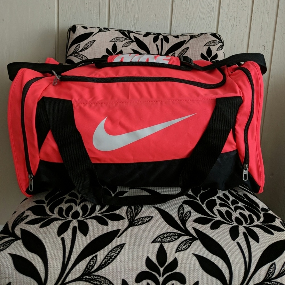 Large Pink Nike Duffle Bag